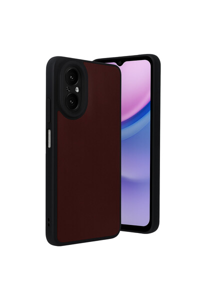 cepmoda Realme "12 Li̇te" Premium D Leather Coating Case - Silicone Cover wit...