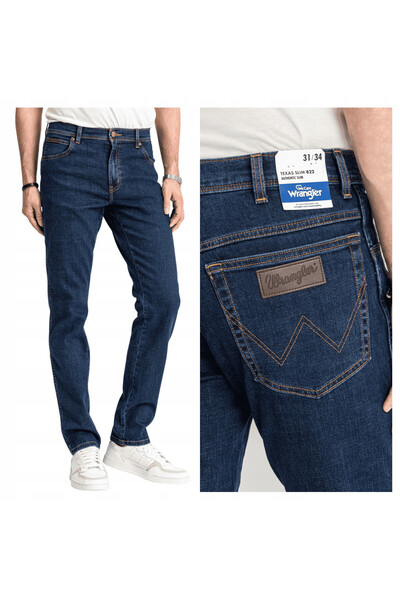 WRANGLER Blugi bărbătești, Wrangler, Texas, lungime normală, bumbac, fermoar,...