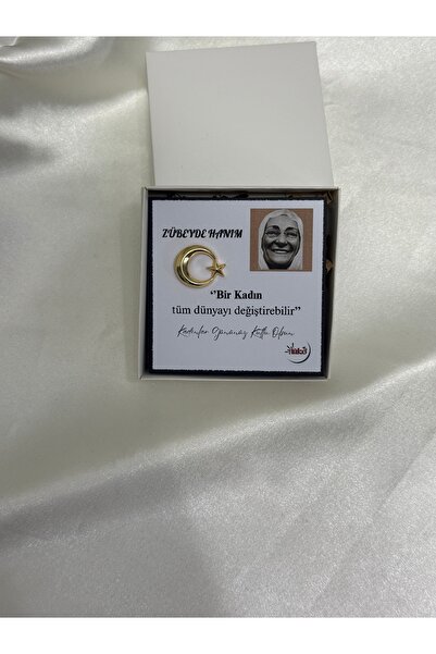 Tüko Store KADINLAR GÜNÜ ÖZEL HEDİYE ZÜBEYDE HANIM ROZET ÖZEL KUTULU