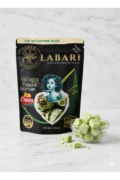 Labari Dondurularak Kurutulmuş Fıstıklı Dondurma 30 gram