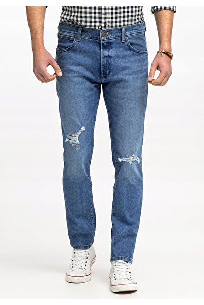 WRANGLER Blugi bărbătești, Wrangler, bumbac, lungime normală, fermoar, 5 buzu...