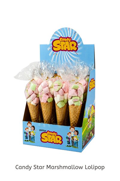 KMS HOME Genel Markalar Külahta Marshmallow 1 Külah 50 gr x 10 Adet