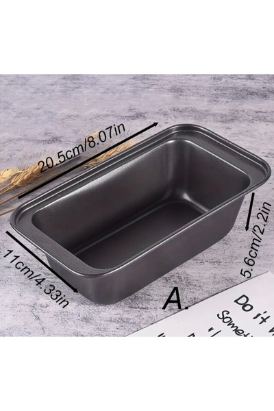 HUTUL AL JAZIRA Rectangular Non-Stick Loaf Pan Medium Size Bread Mold