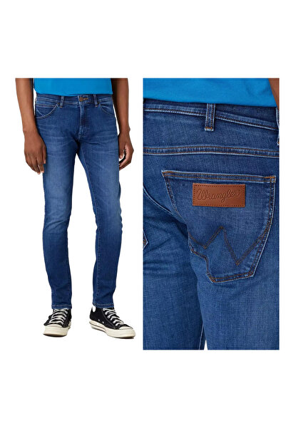 WRANGLER Blugi bărbătești, Wrangler, bumbac, lungime normală, fermoar, 5 buzu...