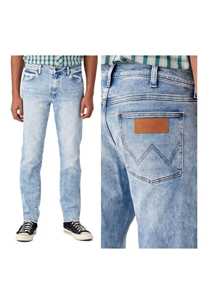 WRANGLER Blugi bărbătești, Wrangler, bumbac, lungime normală, fermoar, 5 buzu...
