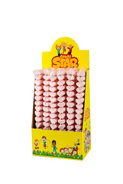 KMS HOME Candy Star Marshmallow 1 Stick 50 Gr X 10 Sticks