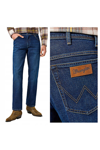 WRANGLER Blugi bărbătești, Wrangler, Texas, lungime normală, bumbac, fermoar,...