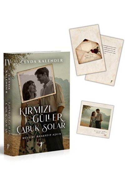 Artemis Yayınları Kırmızı Güller Çabuk Solar 4 Mevsimi Bahardır Aşkın