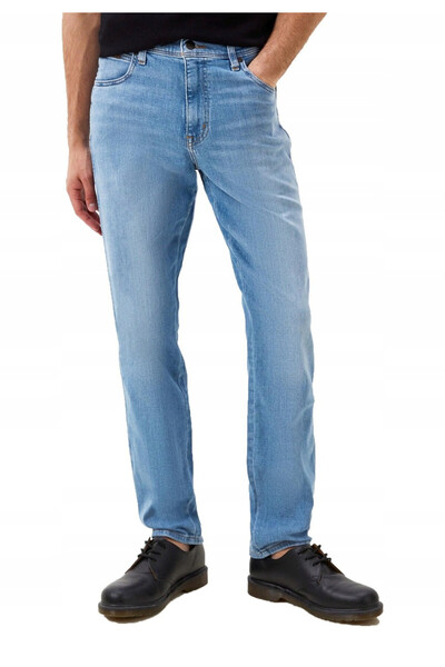 WRANGLER Blugi bărbătești, Wrangler, bumbac, lungime normală, fermoar, 5 buzu...