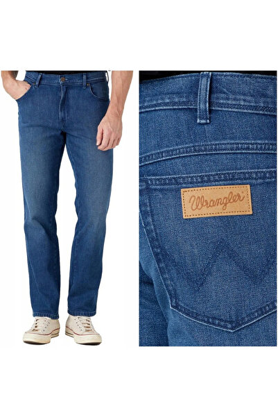 WRANGLER Blugi bărbătești, Wrangler, Texas, lungime normală, bumbac, fermoar,...