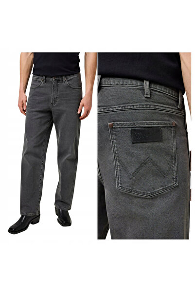WRANGLER Blugi bărbătești, Wrangler, bumbac, lungime normală, fermoar, 5 buzu...