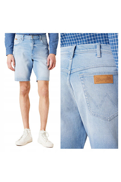 WRANGLER Blugi bărbătești, Wrangler, Texas, pantaloni scurți, bumbac, fermoar...