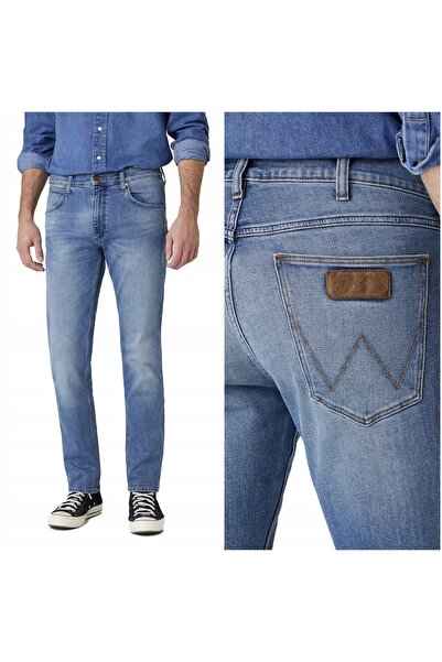 WRANGLER Blugi bărbătești, Wrangler, Greensboro, lungime normală, bumbac, fer...