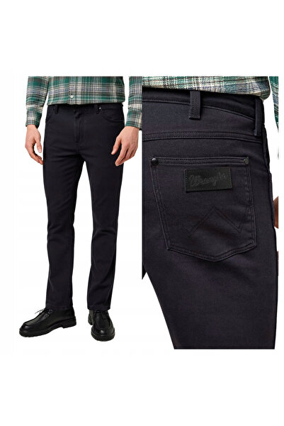 WRANGLER Blugi bărbătești, Wrangler, Larston, lungime normală, bumbac, fermoa...