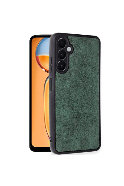 cepmoda غطاء هاتف سامسونج جالاكسي S24 FE متوافق مع مظهر الجلد، غطاء ممتص للصد...