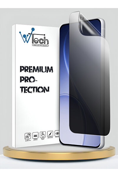 Wtech Oppo Reno15 F 5G 2026 Premium Hydrogel Anti Spy Film Thin and Flexible ...