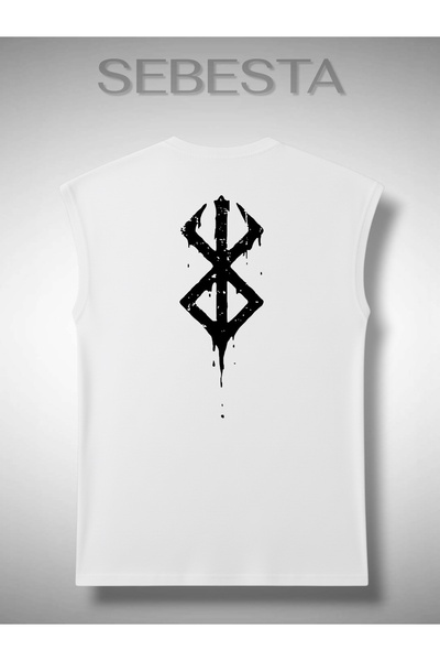 Sebesta Fashion Back Printed Cotton 0-Neck Premium Oversize Sports Top