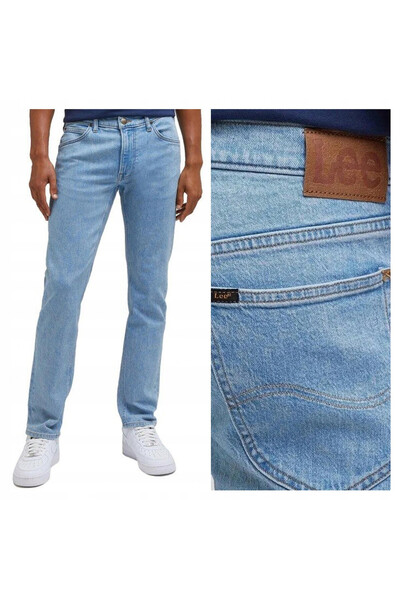 Lee Blugi bărbătești, Lee, Daren Zip Fly, lungime normală, bumbac, fermoar, 5...