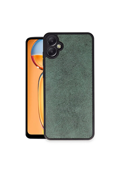 cepmoda Samsung Galaxy "A05" Premium Leather Coating Case - Silicone Cover wi...