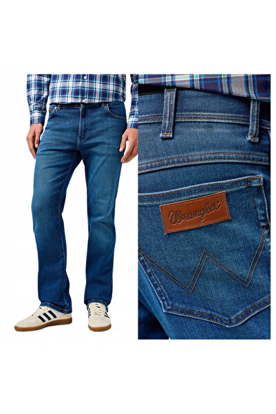 WRANGLER Blugi bărbătești, Wrangler, Texas, lungime normală, bumbac, fermoar,...