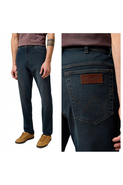 WRANGLER Blugi bărbătești, Wrangler, Texas, lungime normală, bumbac, fermoar,...