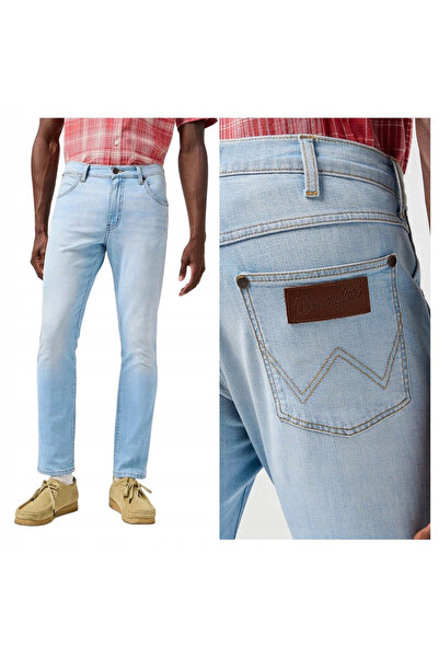 WRANGLER Blugi bărbătești, Wrangler, Larston, lungime normală, bumbac, fermoa...