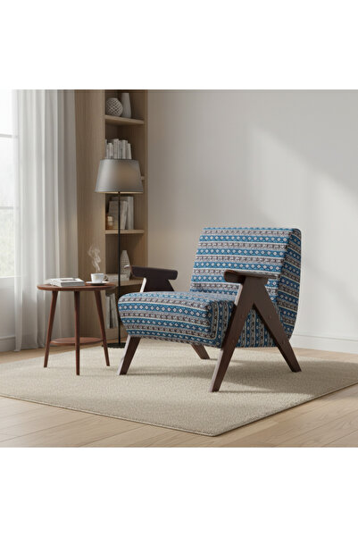 Ebticar Premium Chair Blue – Comfortable Low-Back Design