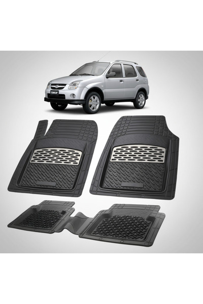 TEAMCAR Covorase Suzuki Ignis 2 Συμβατό Hatchback 2000-2008 | Ασήμι