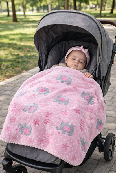 NO NAME Cocolino Fluffy Blanket for Babies 80x110 cm - Pink