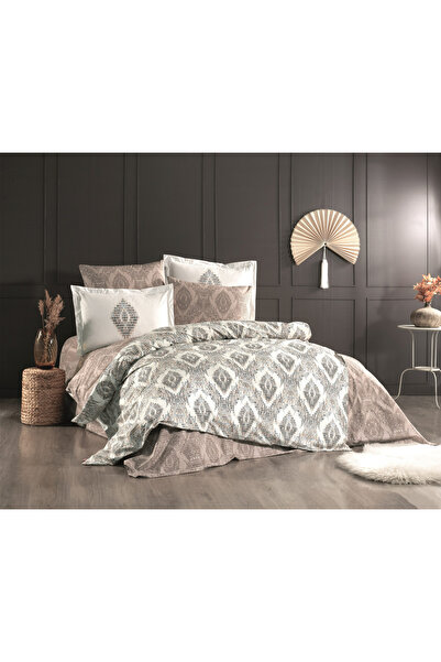 FIONNA.RO 100% Cotton Poplin HOBBY Duvet Cover Set - Retro Beige