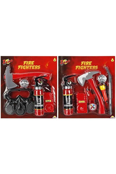 lowell home Krtl.Fire Set Mask Y.Tube 5-7Prç.2A.