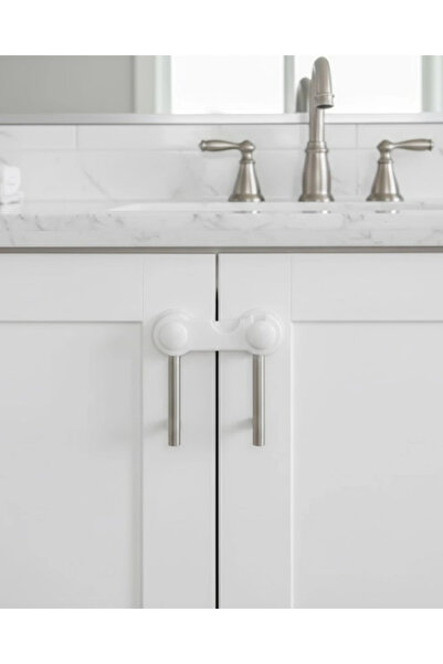 shopwave 4 Pcs Cabinet and Drawer Safety Lock Secure Design with Double-Sided...