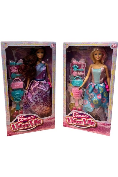 NW NessiWorld SH40847 مجموعة دمى الأميرة مقاس 11.5 بوصة-ZRV