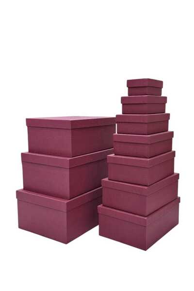 Dmc A set of 10 boxes in different sizes