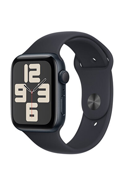 Apple Ceas SE (2023), GPS, Carcasă Midnight Aluminium 40mm, Curea Midnight Sp...
