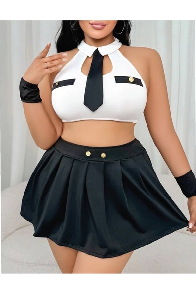 Peille Plus Size Simple and Stylish Nightgown