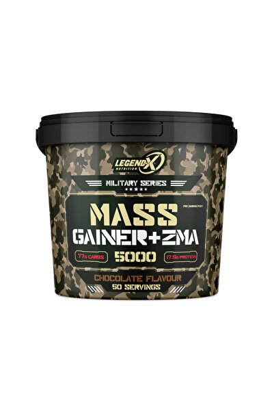 LEGEND-X NUTRITION LegendX Military Series Mass Gainer + ZMA 5000g(5 kg) Çiko...