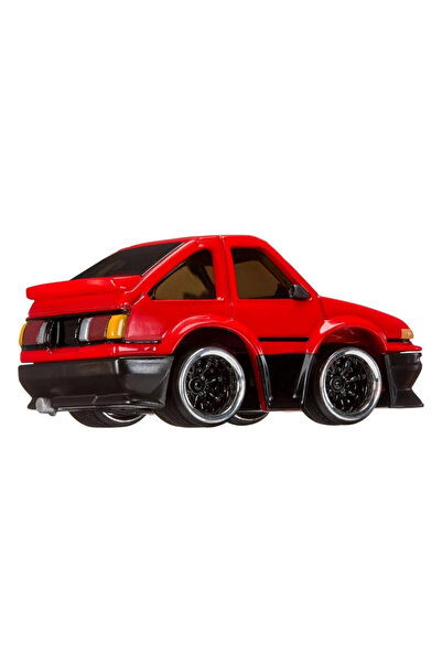NW NessiWorld سيارة JDM سلسلة 2 موديل 1985-87 GT-Apex AE86 - سيارة سوداء حمراء