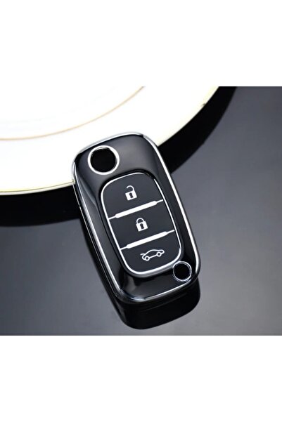 GMA KEYS Nano Auto Key Remote Case Cover for Renault Megane 3 Fluence 3 Butto...