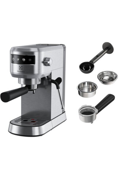 Electrolux Manual espresso machine Explore 6 E6EC1-6ST, 1400W, 15 bar, 1L, st...