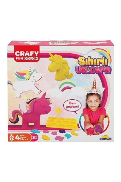 OSENSE مجموعة عجينة صغيرة سحرية يونيكورن فنجر