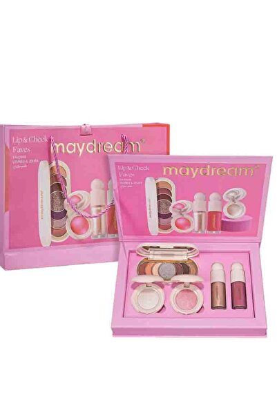 MAYDREAM طقم مكياج وجه ظل عيون + اضاءة + احمر خدود PH-1338