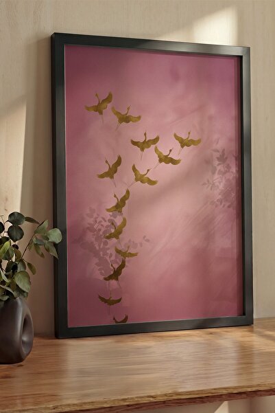 Postifull Zidna slika, luksuzna slika i poster u crnom okviru, serija rituala...