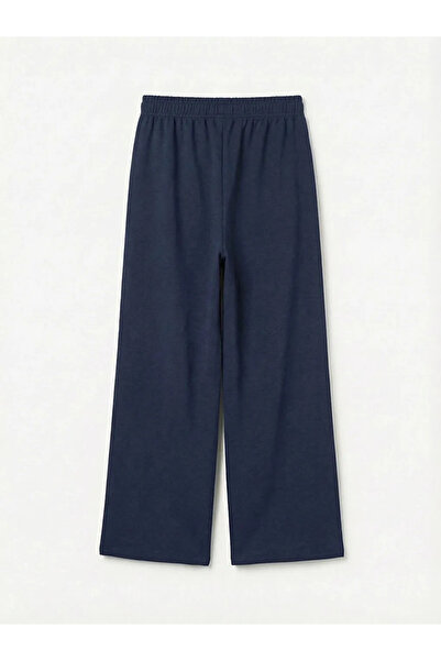 LC Waikiki Φούτερ για κορίτσια σε μπλε ναυτικό χρώμα με στάμπα Stitch