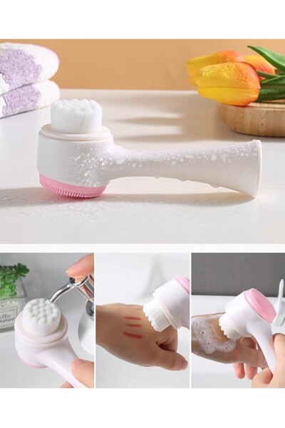 NW NessiWorld Double Sided 3D Soft Facial Care Brush