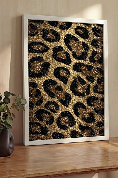 Postifull Zidna slika, luksuzna slika i poster u beloj ramovani, serija ritua...