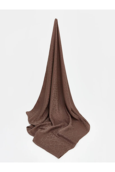 LC Waikiki Brown Patterned Women's Shawl