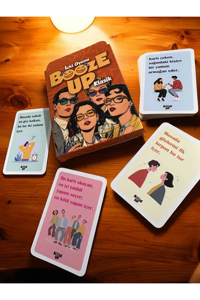 TOYZ PLAY Booze up Classic Fun Task Card Game 50 Cards
