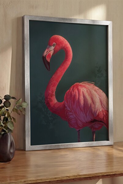 Postifull Pictură de perete, Tablou și poster cu ramă argintie de lux, Seria ...