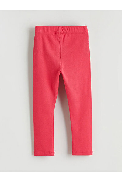 LC Waikiki Ecru Flower Printed Girl's T-Shirt and Leggings